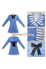 Identity V Mechanic Tracy Reznik Just Around the Corner Blue Uniform Dress Cosplay Costume